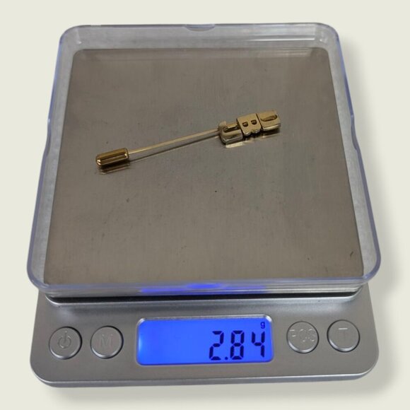 (2/$20) Vintage DBJ Initial Stick Pin - Picture 5 of 5